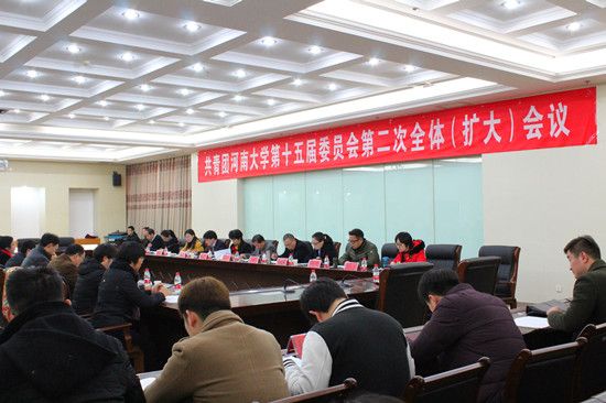 共青团河南大学第十五届委员会第二次全体扩大会议召开